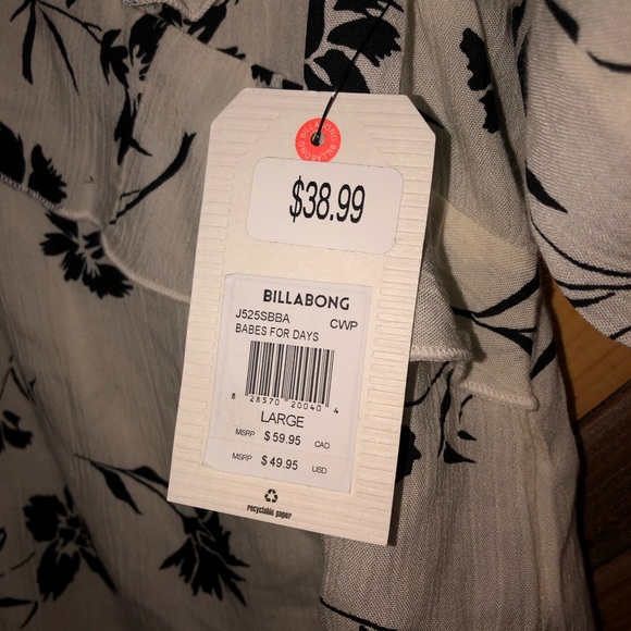 Billabong Cute ruffled crop top - Picture 3 of 5